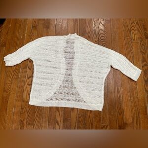 Beverly Drive Cream Knit Cardigan